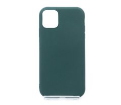 Силіконовий чохол Soft Feel для iPhone 11 forest green Candy