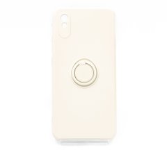Чохол (TPU) Candy Ring для Xiaomi Redmi 9A antique white