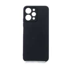 Силіконовий чохол Full Cover для Xiaomi Redmi 12 black Full Camera без logo