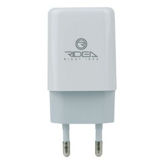 Сетевое зарядное устройство Ridea RW-11111 Element Micro 2.1A white