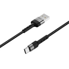 USB кабель Borofone BX34 Advantage Micro 2.4A/1m black