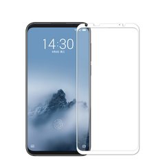 Захисне 2.5D скло Full Glue для Samsung J810/J8 (2018) f/s white