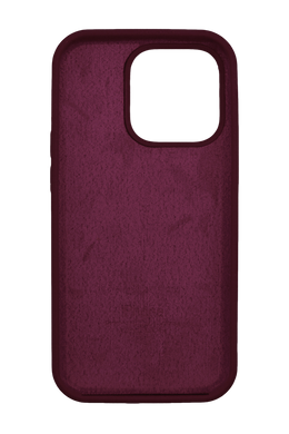 Силиконовый чехол Full Cover для iPhone 13 Pro maroon