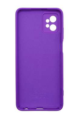 Силіконовий чохол Full Cover для Motorola Moto G32 lilac Full Camera без logo