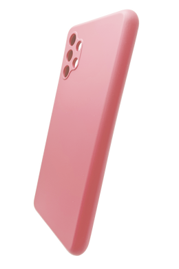 Силиконовый чехол Full Soft для Samsung A32 4G pink Full Camera