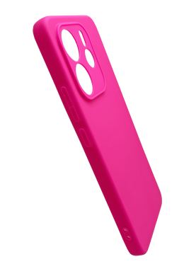 Силиконовый чехол Slim для Xiaomi Redmi Note 14 4G rose 1.2mm Full Camera