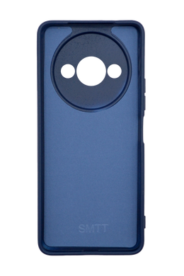 Силиконовый чехол SMTT для Xiaomi Redmi A3/A3x dark blue Full Camera