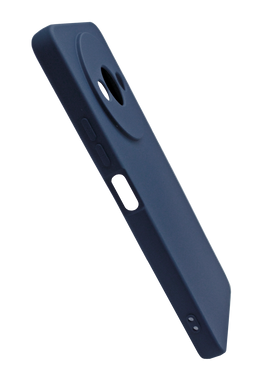 Силиконовый чехол SMTT для Xiaomi Redmi A3/A3x dark blue Full Camera
