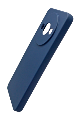 Силиконовый чехол SMTT для Xiaomi Redmi A3/A3x dark blue Full Camera