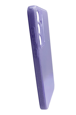 Силиконовый чехол Summer Vibe для Samsung S24 FE purple Full Camera