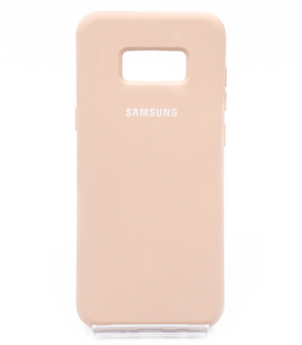 Силіконовий чохол Full Cover для Samsung S8+ pink sand