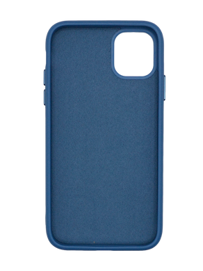 Чохол шкіряний Bonbon Leather Metal Style with MagSafe для iPhone 11 indigo