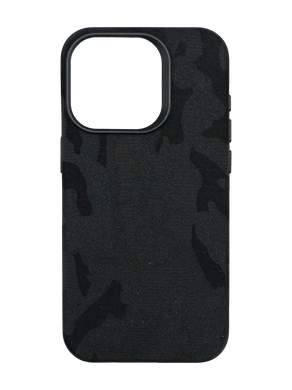 Чохол Speshl Camo Leather with MagSafe для iPhone 15 Pro Max black