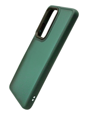 Чехол TPU+PC Lyon Frosted для Samsung A55 green