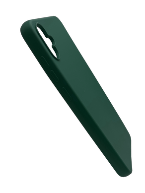 Силиконовый чехол Full Cover для Samsung A05 dark green без logo