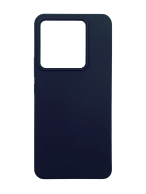 Силиконовый чехол Full Cover для Xiaomi Redmi Note 13 Pro 5G midnight blue (AAA) без logo