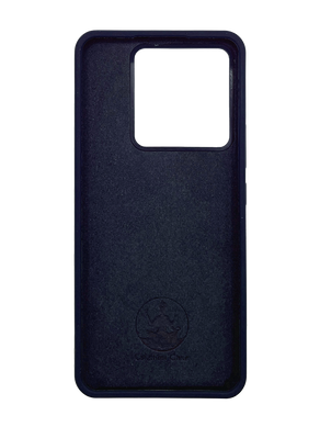 Силиконовый чехол Full Cover для Xiaomi Redmi Note 13 Pro 5G midnight blue (AAA) без logo