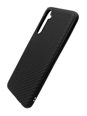 TPU чехол Epic Carbon для Realme 6 Pro black