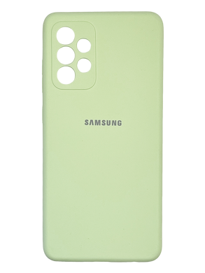 Силіконовий чохол Full Cover для Samsung A52 mint Full camera