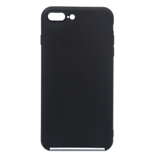 Силиконовый чехол Soft feel для iPhone 7+/8+ black