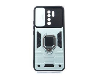 Чехол SP Camshield Serge Ring для Xiaomi Redmi 9 light green противоударный шторка/защита камеры