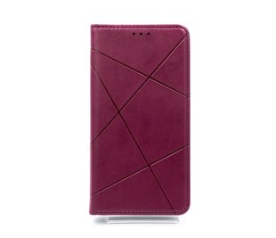 Чохол книжка Business Leather для Xiaomi Mi 12 bordo