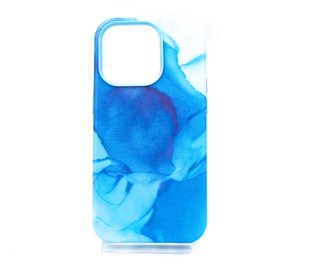 Чохол шкіряний Figura Series Case with MagSafe для iPhone 14 Pro blue