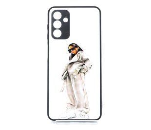 TPU+PC чохол Prisma Ladies для Samsung A04S fashion style Full Camera