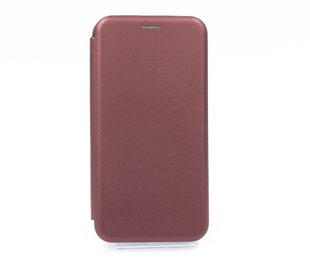 Чехол книжка Original кожа для Huawei P Smart Plus marsala