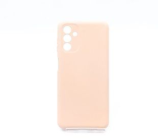 Силіконовий чохол Full Cover для Samsung A04S pink sand Full Camera без logo