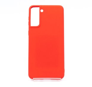 Силиконовый чехол Molan Cano Smooth для Samsung S21+ red