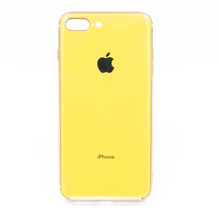 Чехол TPU Shiny для iPhone 7+/8+ yellow