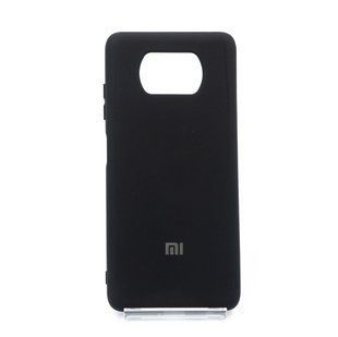 Силіконовий чохол Full Cover для Xiaomi Poco X3 NFC black my color
