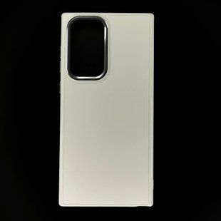 Чохол шкіряний Bonbon Leather Metal Style для Samsung S22 Ultra white