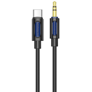AUX кабель Borofone BL20 Type-C 1m black