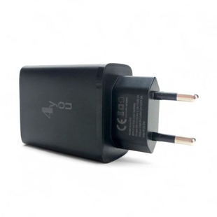 Мережевий зарядний пристрій 4YOU A52 QC3.0 PD22.5W Type-C/Type-C black