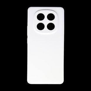 Силіконовий чохол Full Cover Lakshmi для Xiaomi Redmi Note 14 Pro 4G white (AAA)Full Camera