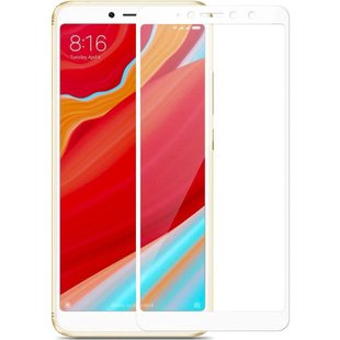 Защитное 2.5D стекло Full Coverage для Xiaomi Redmi 6/6A white Glasscove