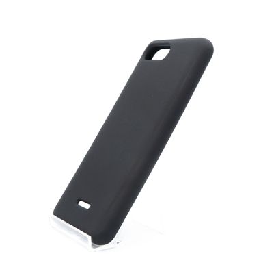 Силіконовий чохол Full Cover для Xiaomi Redmi 6A black без logo