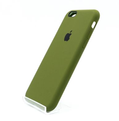 Силиконовый чехол Full Cover для iPhone 6 olive green