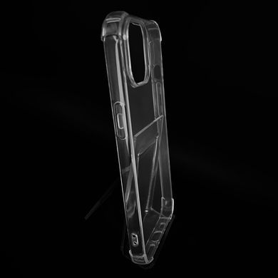 Чохол (TPU) Getman Ease logo для iPhone 15 clear з посиленими кутами