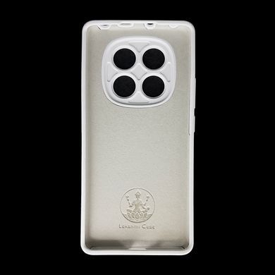 Силиконовый чехол Full Cover Lakshmi для Xiaomi Redmi Note 14 Pro 4G white (AAA)Full Camera
