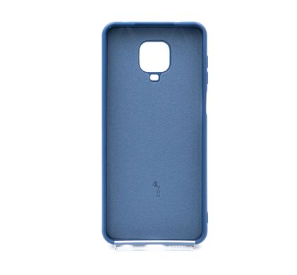 Силіконовий чохол Full Cover для Xiaomi Redmi Note9S/Note9Pro/Note9ProMax dark blue без logo