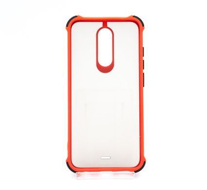 Чехол 2 в 1 Matte Color для Xiaomi Redmi 8A red/black armor frame
