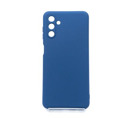 Силіконовий чохол Full Cover для Samsung A04S dark blue Full Camera без logo