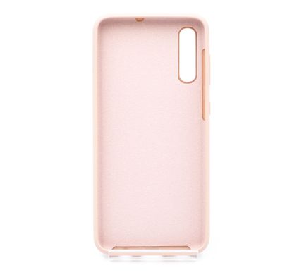 Силиконовый чехол Full Cover SP для Samsung A50 pink sand