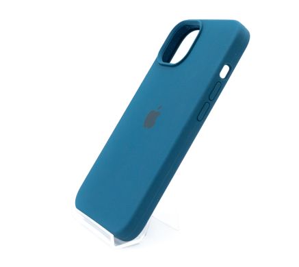 Силіконовий чохол Full Cover для iPhone 14 blue cobalt