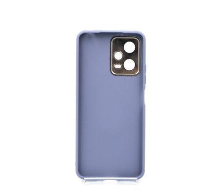 Чохол шкіра Xshield для Xiaomi Redmi Note 12 5G/Poco X5 5G lavender gray