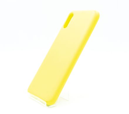 Силіконовий чохол Full Cover для Xiaomi Redmi 9A yellow без logo