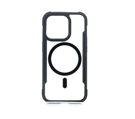 TPU+PC чохол Defense Clear with MagSafe для iPhone 15 Pro black
